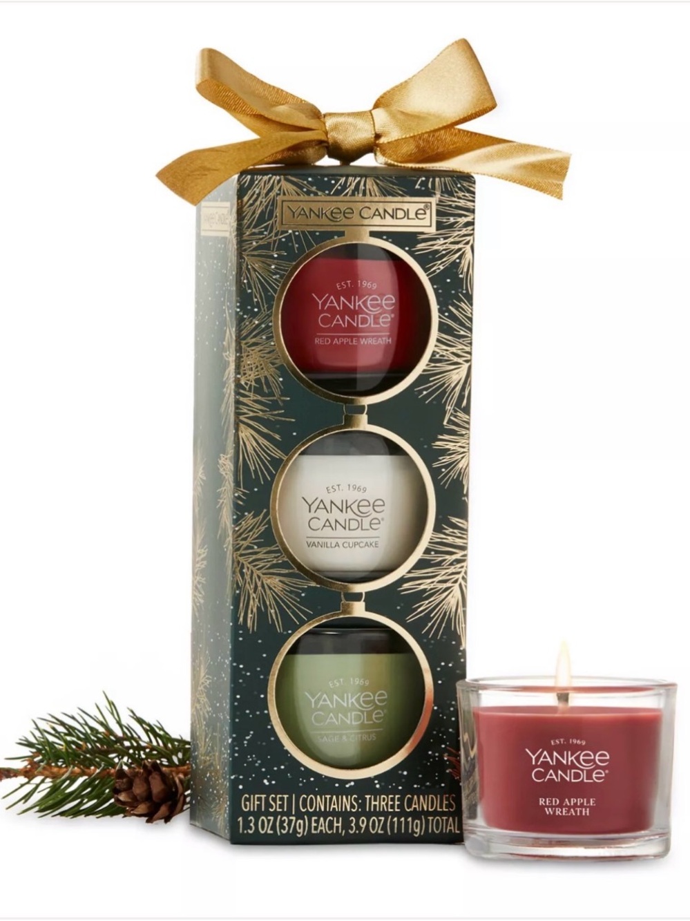 Yankee Candle NIB Holiday Joy Gift Set